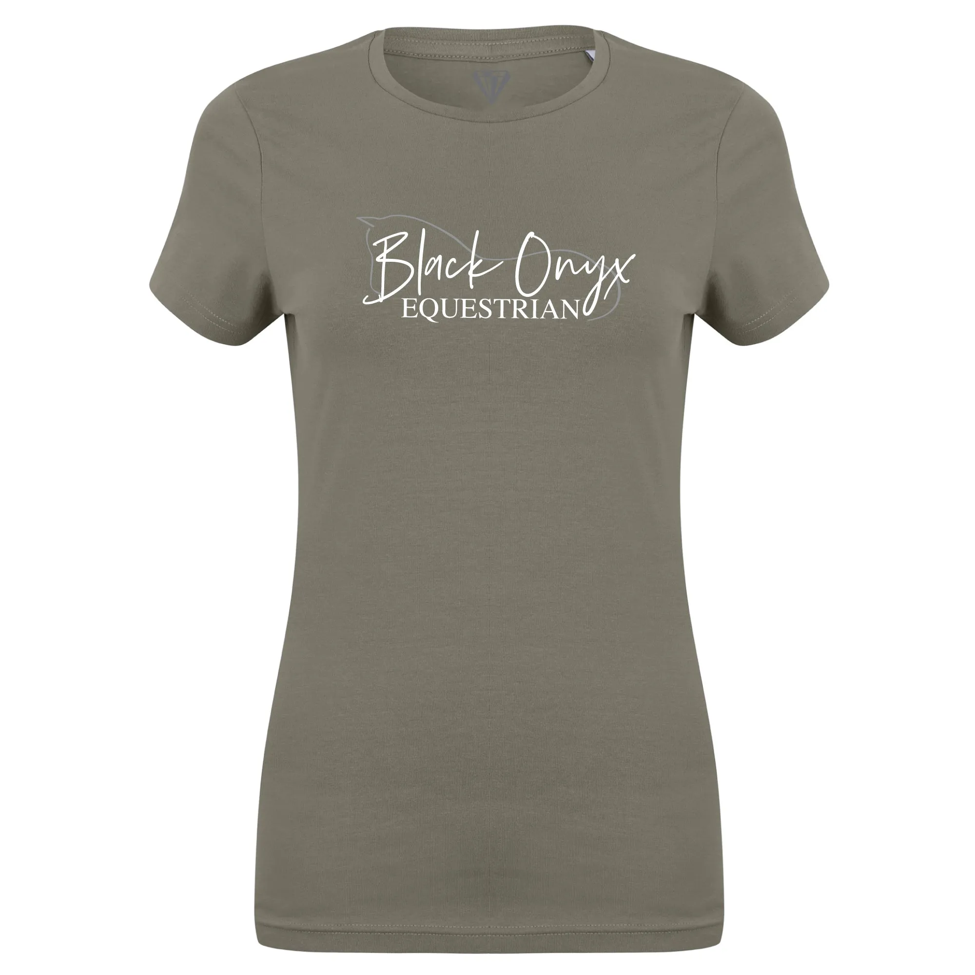 Ladies Super Soft Crew Neck T-Shirt - Khaki